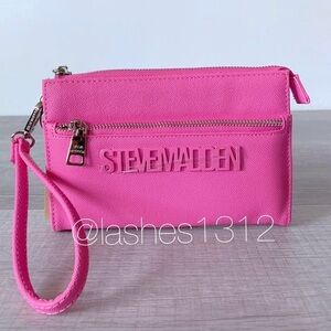Steve Madden Pink Wristlet Bag